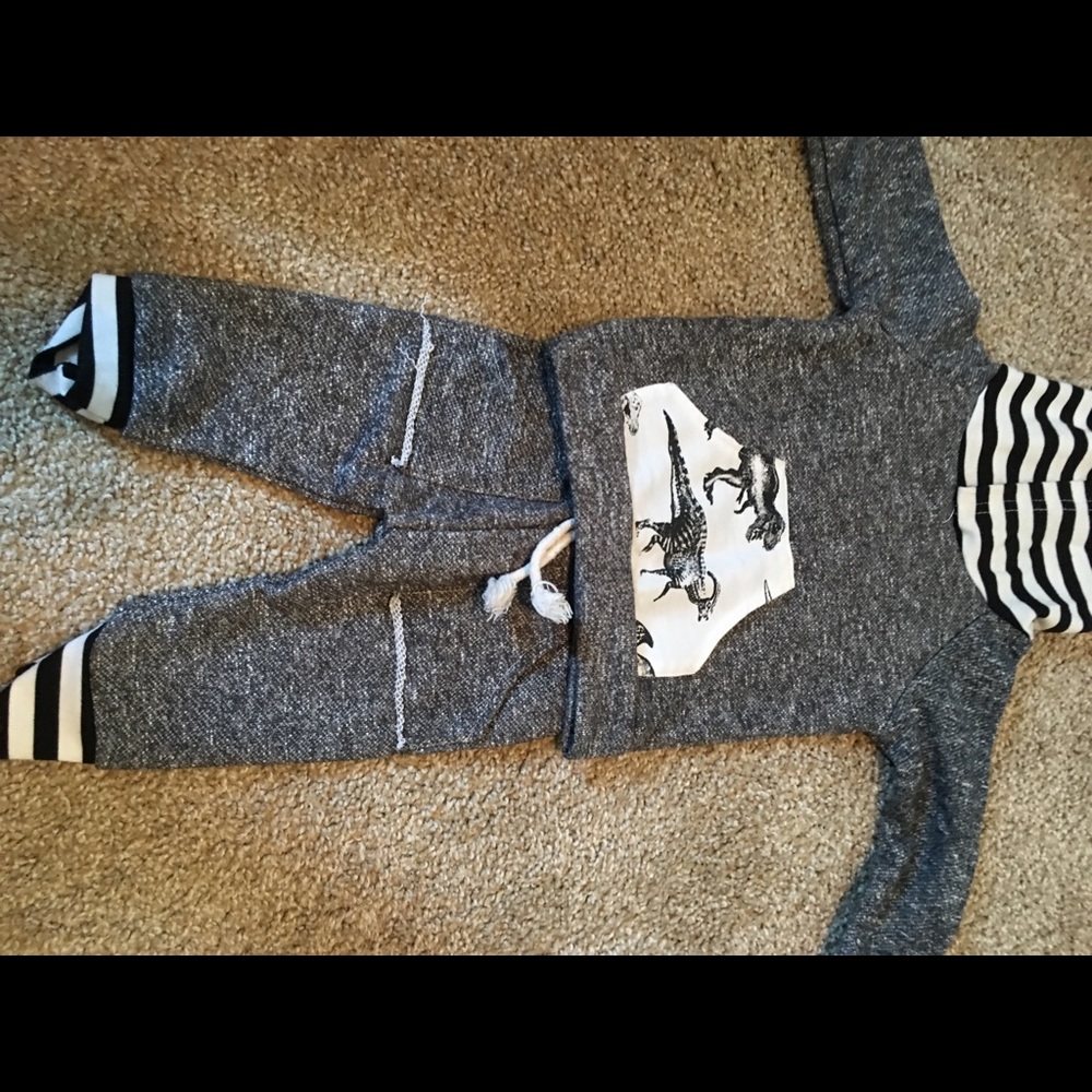 Matching Dinosaur outfit